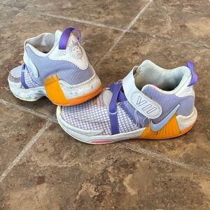 Nike Kids Sneakers in Purple and Orange